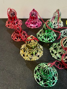 lot 334 image: Bell Shaped Ornaments