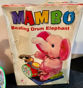 lot 329 image: Mambo Beating Drum Elephant