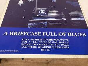 lot 369 image: 1990 Blues Brothers Briefcase Full of Blues Poster