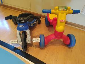 Two small trikes