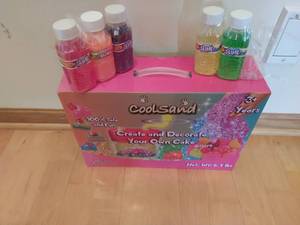 CoolSand and Glitter Slime