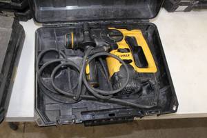 lot 360 image: DeWalt D25313 L-Shape Three Mode SDS  with Plastic Case