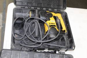 lot 359 image: DeWalt D25313 L-Shape Three Mode SDS  with Plastic Case