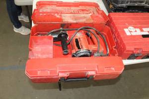lot 411 image: Hilti TE 22 Rotary Hammer Drill  with Plastic Case