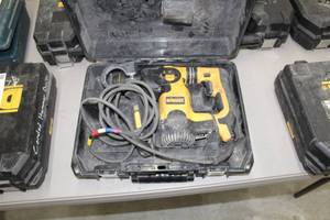 lot 386 image: DeWalt D25323 L-Shape Three Mode SDS  with Plastic Case