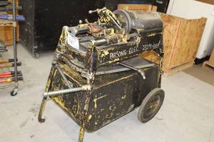lot 347 image: Ridgid Pipe FitterBender, 2-wheel cart