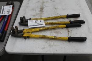 lot 445 image: Lot of (2) Cable Cutters