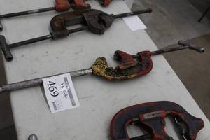 lot 469 image: Ridgid No. 3-S Heavy Duty Pipe Cutter