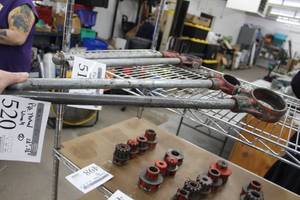 lot 520 image: Lot of (2) Ridgid Pipe Thread Wrenches  - 2-12, 3-12