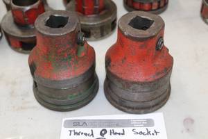 lot 512 image: Lot of (2) Ridgid No. 774 Pipe Thread Head Sockets