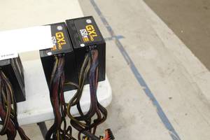 lot 596 image: Lot of (2) Cooler Master GX II Pro 650W Power Supply RS-650-ACAA-B1