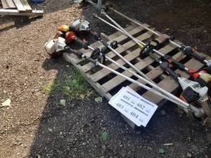 Lot of (3) Line Trimmers, Gas