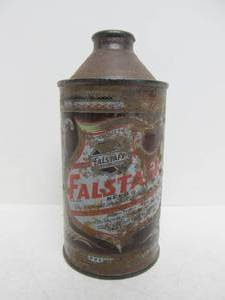 lot 65 image: Vintage Cone Top FALSTAFF Beer Can
