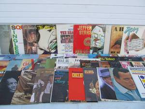 lot 18 image: Lot of Approx 50 Vintage Vinyl Records #2 - Mostly Rock & Pop