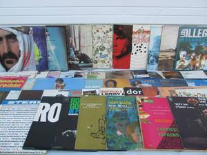 lot 20 image: Lot of Approx 50 Vintage Vinyl Records #4 - Mostly Rock & Pop