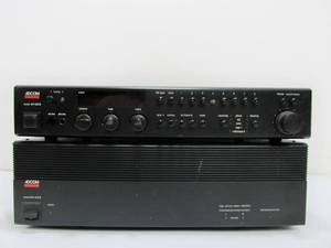 lot 117 image: Working ADCOM Power Amplifier Model GFA-545ii & Tuner Preamp Model GTP-500ii