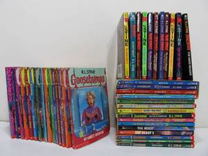 lot 129 image: Collection of Paperback R.L. STINE Books - Mostly Goosebumps