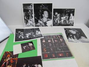 lot 189 image: Vintage 1980s Rock & Roll Original Photographs Negatives etc 