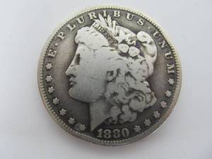 lot 241 image: 1880 CC Morgan Silver Dollar