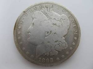 lot 246 image: 1893 Morgan Silver Dollar