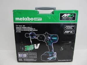 lot 203 image: New or Like-New METABO hpt Cordless Hammer Drill