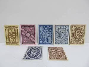 lot 295 image: Group of Antique Victorian Single Playing Cards