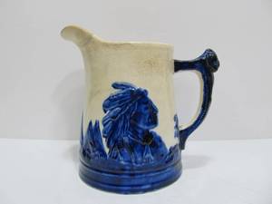lot 329 image: Antique SLEEPY EYE Pitcher