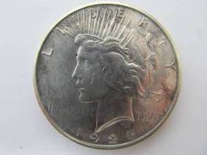 lot 339 image: 1925 Silver Peace Dollar AU