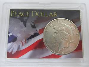 lot 340 image: 1927 S Uncirculated Silver Peace Dollar