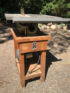 lot 66 image: Nice Working Inca Injecta AG 341-018 Table Saw wMany Attachments