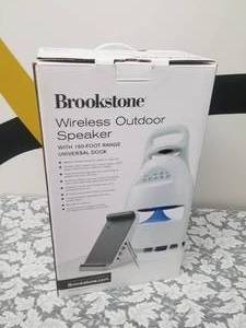 lot 99 image: Brookstone Wireless Outdoor Speaker