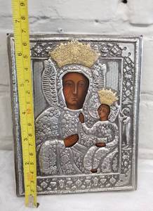 lot 59 image: Silver Russian Icon