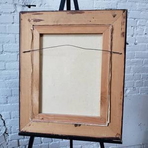 lot 69 image: Signed Vibrant Fine Art Oil on Canvas - Rue de lEglise