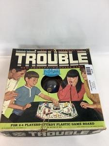 lot 25 image: Vintage Trouble Board Game