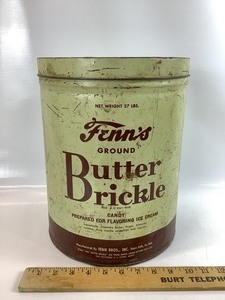 lot 32 image: Vintage Tin Can
