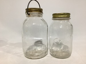 lot 125 image: Vintage Canning Jars