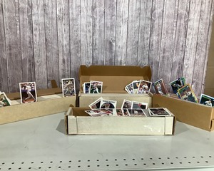 lot 41 image: 4 Set Of Baseball Cards