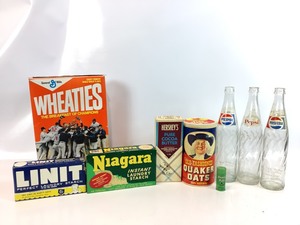 lot 68 image: Vintage Food Packaging