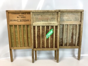 lot 83 image: Set of Vintage Washboards