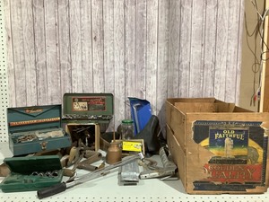 lot 87 image: Crate of Tools