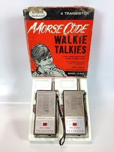 lot 10 image: 1968 Walkie Talkies