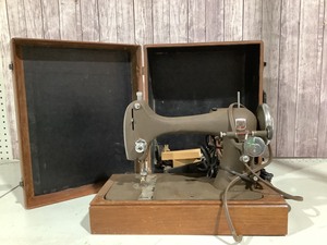 lot 159 image: Vintage Montgomery Sewing Machine