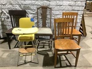 lot 147 image: Vintage High Chair