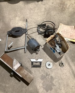 lot 133A image: Spindle Shaper Parts