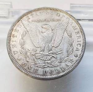 lot 07 image: 1888 MORGAN SILVER DOLLAR AU58