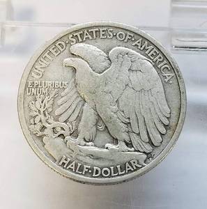 lot 13 image: 1936 WALKING LIBERTY HALF DOLLAR