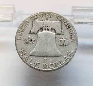 lot 26 image: 1949-S FRANKLIN HALF DOLLAR