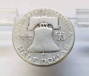 lot 32 image: 1953-S FRANKLIN HALF DOLLAR