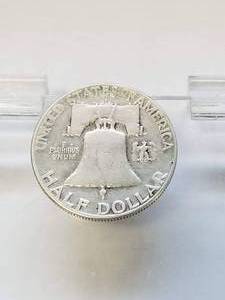 lot 37 image: 1954-S FRANKLIN HALF DOLLAR