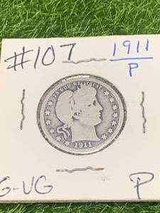 1911 Barber Quarter�